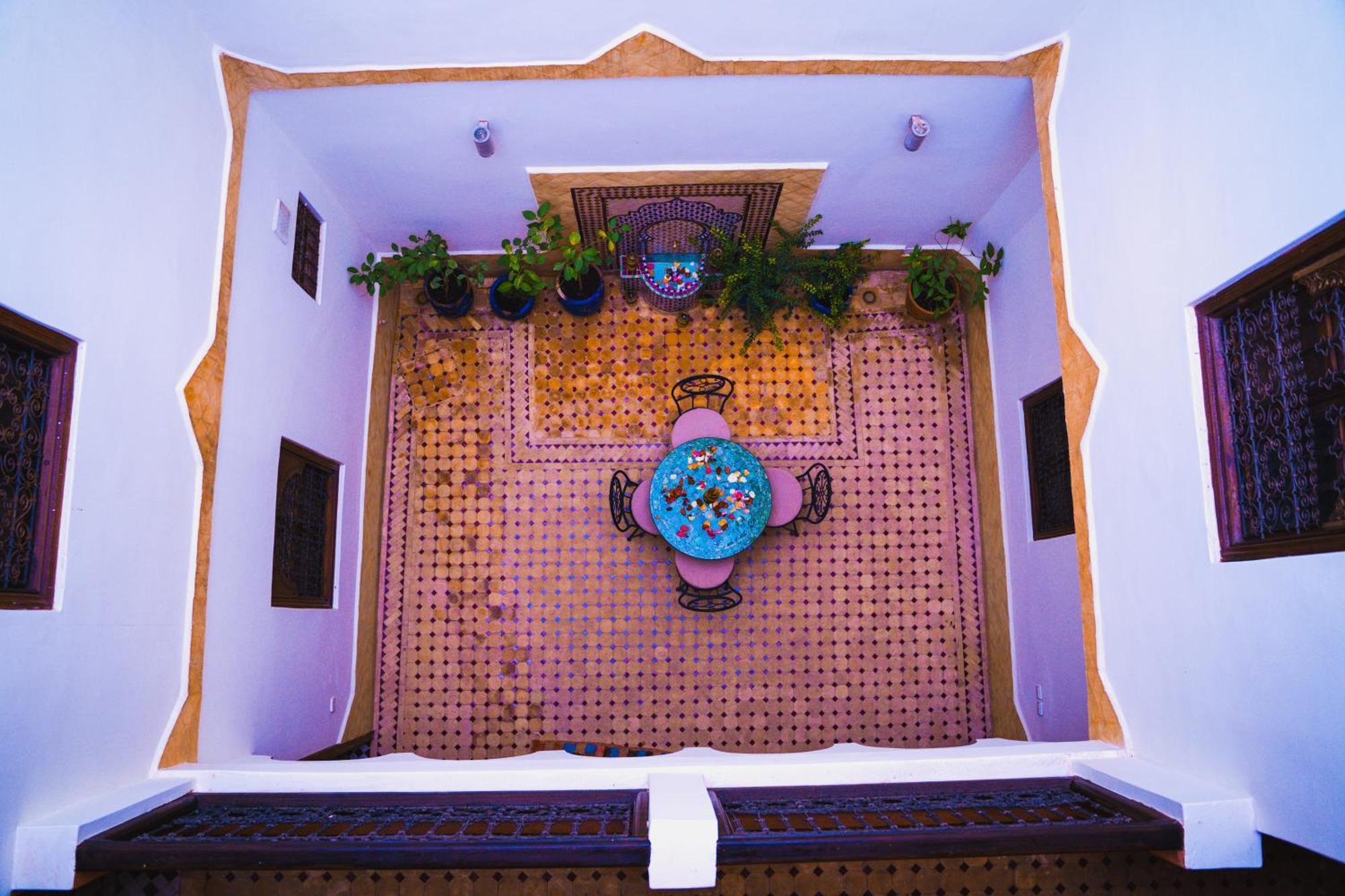 Riad Laichi Marrakesh Buitenkant foto